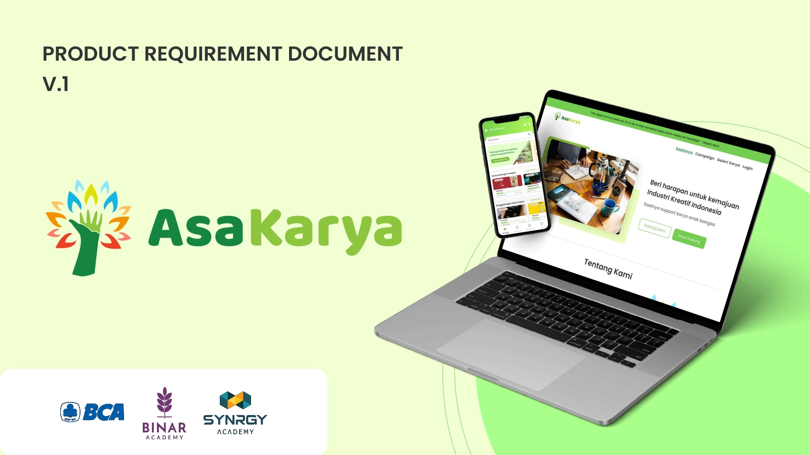 Asakarya PRD - Cover Proyek