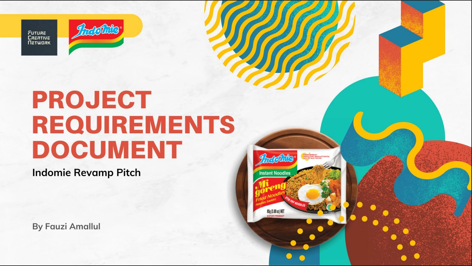 Indomie Revamp Pitch - Cover Proyek